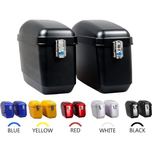 Motorcycle Side Boxs Luggage Tank Tail Tool Bag Motorcycle Universal Modified Side Box For Kawasaki/Honda/Yamaha/Suzuki
