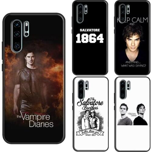 The Vampire Diaries Salvatore 1864 TPU Case For Huawei P40 Lite P10 P20 P30 Pro P Smart 2019 Z Mate 30 Pro 10 20 Lite