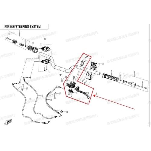 Clutch pad/clutch shoe fit for linhai 600atv