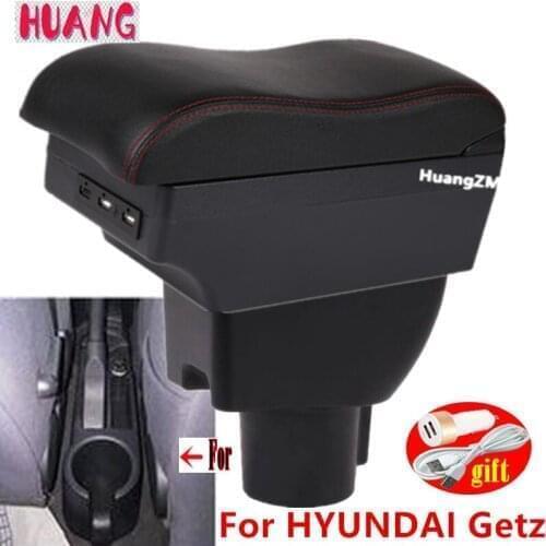 For HYUNDAI Getz Armrest For Hyundai Getz Car Armrest box Retrofit parts dedicated Center Storage box car accessories