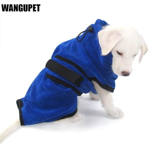 Pet towel Super absorbent dog bathrobe Superfine fiber towel quick dry cat bath towel Dog Bath Warm Clothes Quickly drying towel