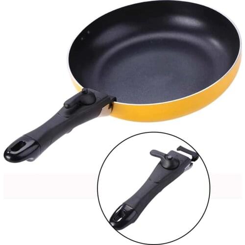 Removable Detachable Pan Handle Pot Dismountable Clip Grip Handle for Kitchen Frying Pan Clamp Outdoor Tableware Tools