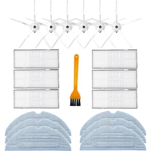 SANQ HEPA Filter Side Brush Mop Cloths for Xiaomi Roborock S7 T7S T7S Plus Accessories Spare Parts Vacuum Cleaner Replacement