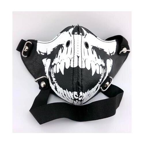 Tokyo Ghoul Cosplay PU Leather Halloween Mask