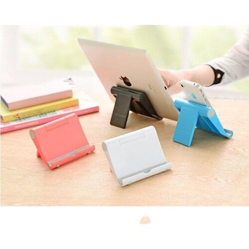 Universal Desk Tablet PC Stand Holder Cell Phone Foldable Adjustable Smartphone Tablet Stand For iPad Tablet PC PDA phone