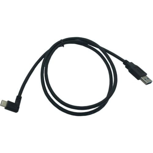 USB Type-A Male to USB3.1 Type-C Male Up/Down Angle USB Data Sync & Charge Cable type c Cord Connector adapter 1m 3ft 100cm