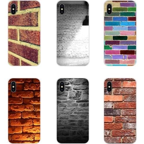 Brick Wall Pattern For Samsung Galaxy A3 A5 A7 A9 A8 Star A6 Plus 2018 2015 2016 2017 Accessories Phone Shell Covers