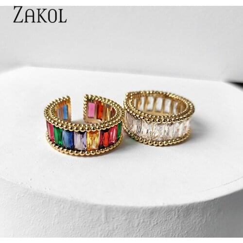 ZAKOL Women's Gold Rings