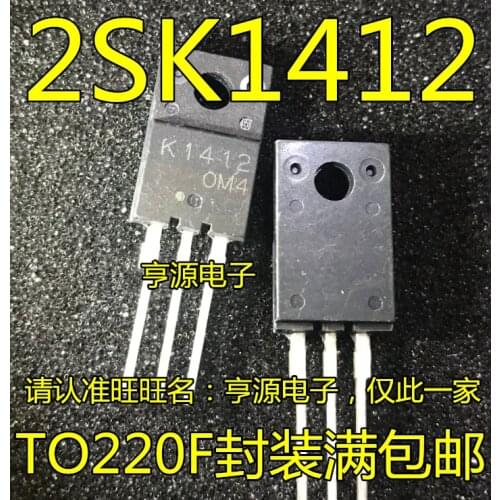 100% New&original K1412 2SK1412 TO220-3 MOS