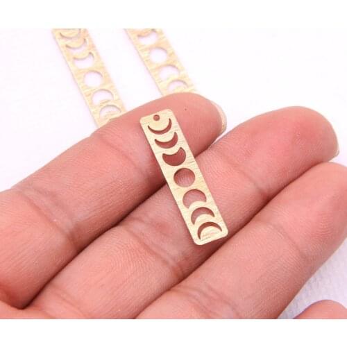 6PCS Brass earrings-Earring copper accessories-Earring pendant-Brass earring charms-Earring connector-Special shape earrings