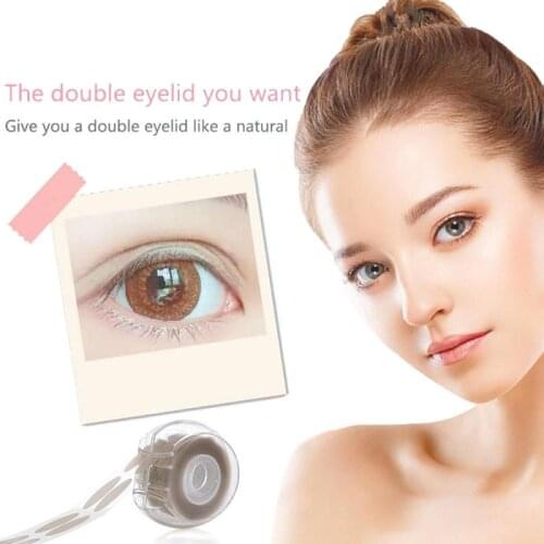 600pcs S/L Lace Double Eyelid Tape Sticker Invisible Fold Create Deep Natural Double Eyelid Brown Nude Beauty Makeup Tools