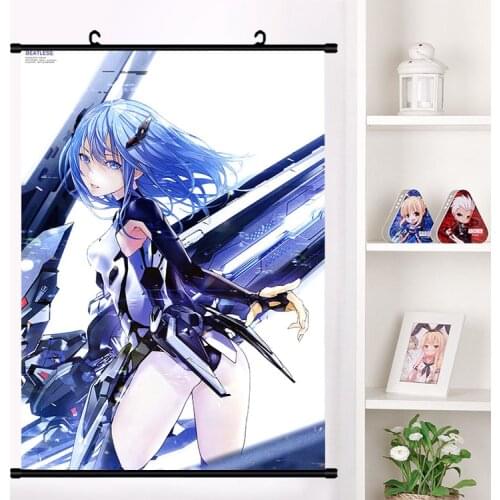 Anime BEATLESS Arato Endo Yuka Endo Lacia Wall Scroll Mural Poster Wall Hanging Poster Home Decor Collection Art Gifts