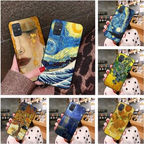Van Gogh Picture Series Phone Case For Samsung Galaxy A21S A01 A11 A31 A81 A10 A20E A30 A40 A50 A70 A80 A71 A51