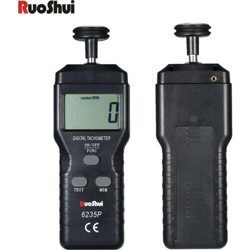 Digital Laser Tachometer RPM Meter Non-Contact 0.5RPM-19999RPM LCD Display Speed Meter Tester Speed Km/h Backlight Anemometer