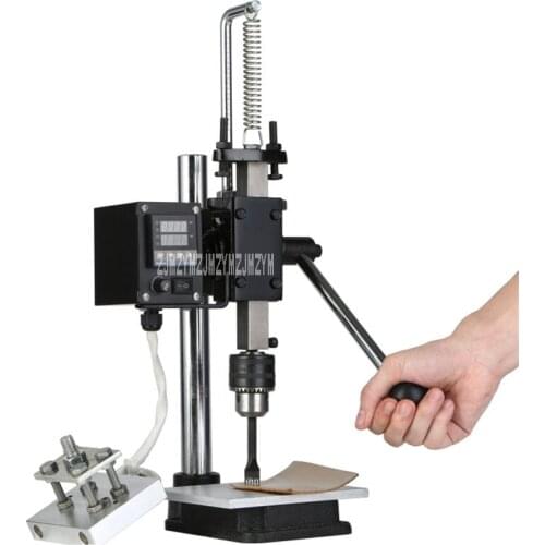 JXY-SD160B Bronzing Machine Rhombus Hole Punching Machine Desktop Gilding Press Heat Pressing Machine Hot Stamping Press Gilder