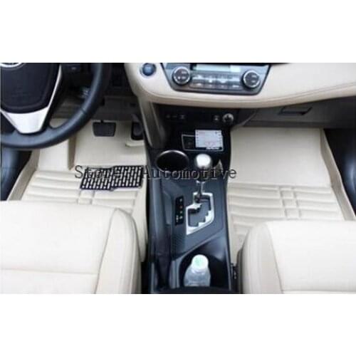 Mats! Special carpets for Toyota RAV4 2014 2015 2016 2017 non-slip durable waterproof leather floor mats