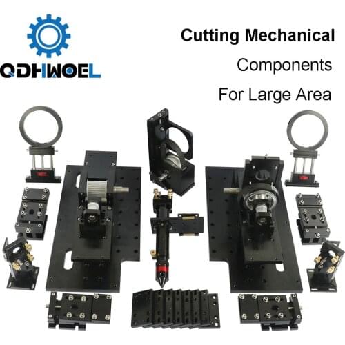 Single Head Laser Mechanical Components for DIY Large Format CO2 Cutting Engraving Machine 1318 1325 1518 1525 1820 1825 2030