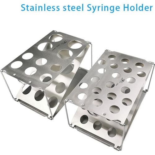 Liposuction Syringe Tray 10CC 20cc 50cc Foldable Autoclavable Syringe Racks Display Racks