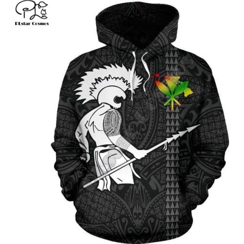 PLstar Cosmos 3DPrint Kanaka Polynesian Tribal New Fashion Unisex Harajuku Streetwear Funny Casual Hoodies/Sweatshirt/Jacket/a6