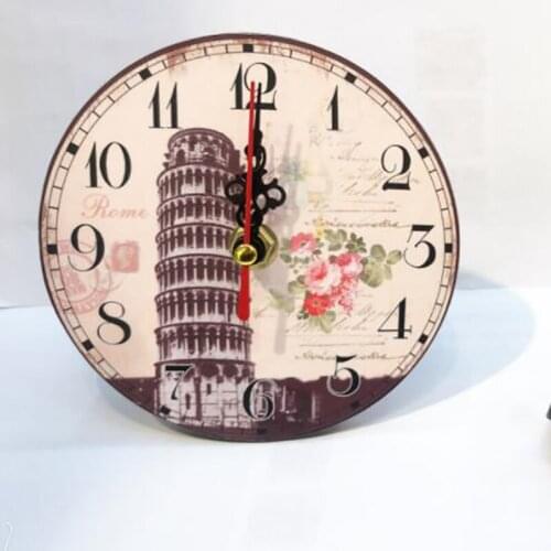 Shabby Chic,Owl Wall Clocks,Vintage Wall Clock,Bird Wall Watches Home Decor,Silent Wall Clock