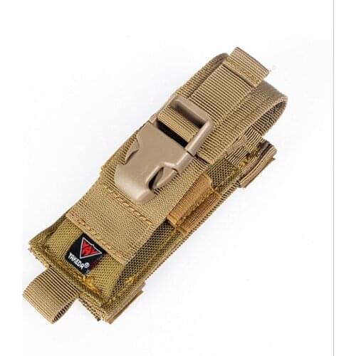 Military Molle Pouch Tactical Single Pistol Magazine Pouch Knife Flashlight Sheath Airsoft Hunting Ammo Camo Bags Tactical Pouch