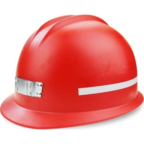 Full-Brim Protective Hat Safety Helmet Miners Hard Hat with Reflective Strips, Antistatic and Flame Retardant for Construction