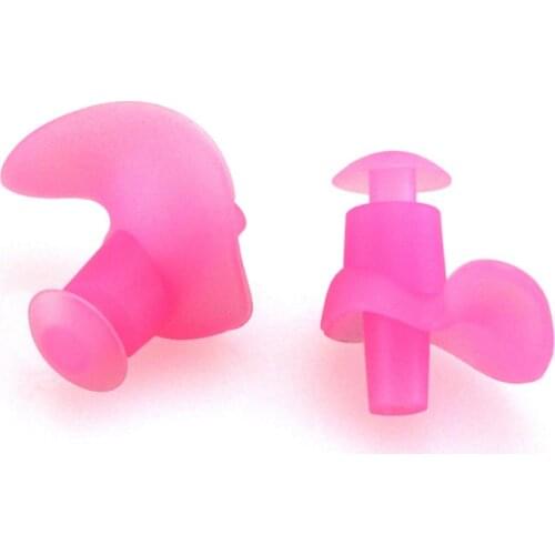 1 Pairs Soft Silicone Earplugs Pool Swimming Diving Dust-Proof Adult Anti-Noise Soft Silicone Swimming Waterproof Earplug Ear Pl
