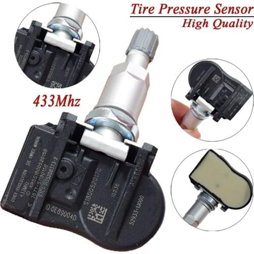 1Pcs Car Tire Pressure Sensor TPMS Sensor Tyre Pressure Sensor 52933-1J000 529331J000 433Mhz For Kia Optima Sorento Soul Venga