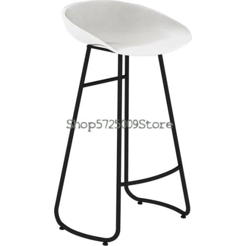Bar Chair Nordic Luxury Simple Modern Household Creative Bar Stool Front Desk High Footed Stool Net Red Bar Stool