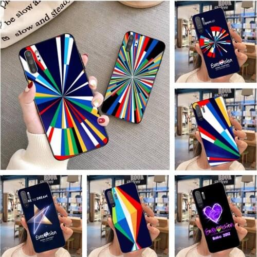 EUB Eurovisions Song Contest Phone Case For Samsung Galaxy Note20 ultra 7 8 9 10 Plus lite Samsung M21 M31S M30S M51