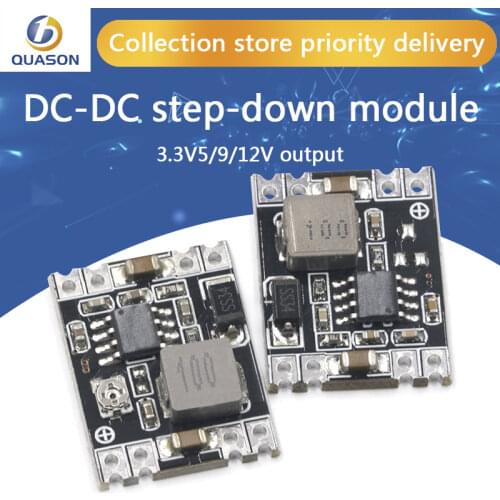 DC-DC Buck Step-down Power Supply Module 5V-12V 24V to 5V 3.3V 9V 12V Fixed Output High-Current