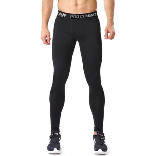Mens Compression Pants Male Tights Leggings for Running Gym Sport Fitness Quick Dry Fit Joggings Workout Trainning Trousers