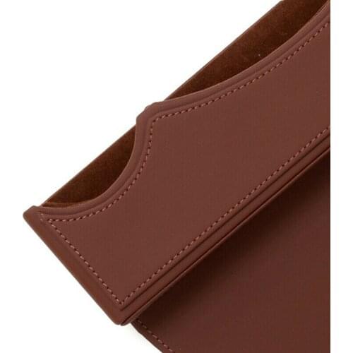 Doiplent Car Seat Gap Caddy Catcher Box Slit Phone Card Pocket Console Storage Organizer