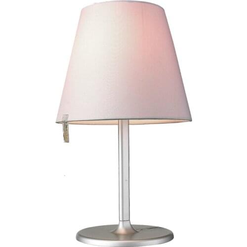 Energy Saving Electric Modern Cloth Cover Iron Base Table Lamp Table Lamps For Bedroom bedside lamp decoracao para casa