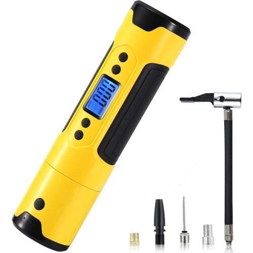 Mini Air Compressor 150PSI 12V Tire Inflator Handheld Air Pump Cordless Electric Air Pump For Ball Car Bicycle Tire Air Pump Car