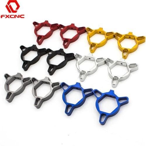 Motorcycle Aluminum 2Pcs 22mm Universal Fork Preload Adjusters For Moto Guzzi Griso 1100 Moto Guzzi Griso1100 2005 - 2008 05 06