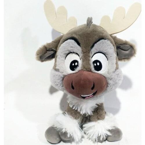 Disney Frozen Plush Doll 22cm Sven Stuffed Plush Toys Top Quality Soft Kawaii Reindeer Sven Plush Dolls Gifts for Children Kids