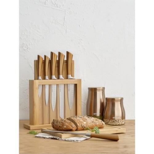 Rose Gold Knife Matriks Knife Set 7 Piece