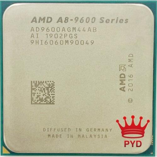 AMD A8-Series A8-9600 A8 9600 3.1 GHz 65W Quad-Core CPU Processor AD9600AGM44AB Socket AM4