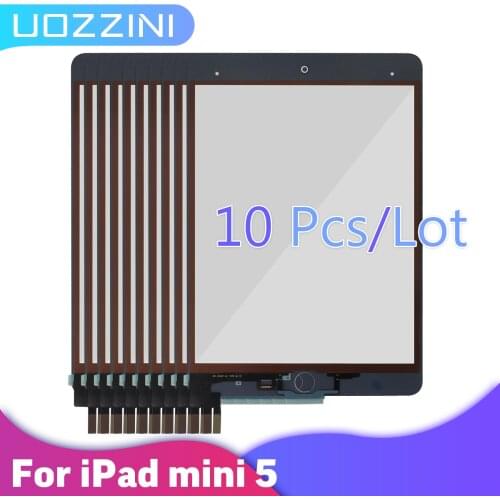 10pcs For iPad mini 5 Touch Digirtizer Sensor Glass Panel A2124 A2126 A2133 Touch screen Replacement For iPad mini 5 100%Tested