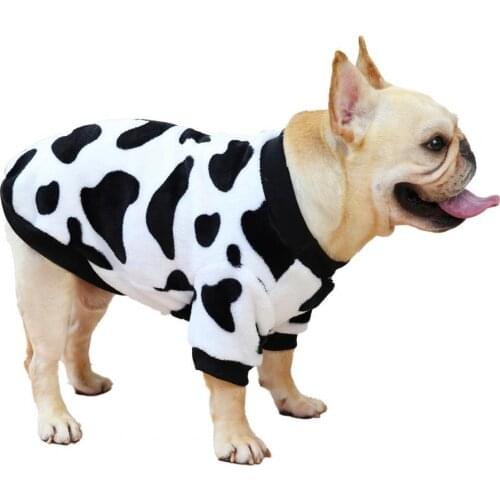 WarmHome Pet Sweater Leopard Pattern Keep Warmth Good Elasticity Pet Dogs Sweatshirt Costume for Fadou