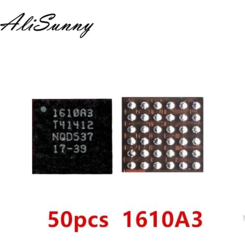 AliSunny 50pcs 1610A3 U2 Charging iC for iPhone 6 6S & 6S Plus SE Charger ic Chip 36Pin on Board Ball 1610 U4500 Parts