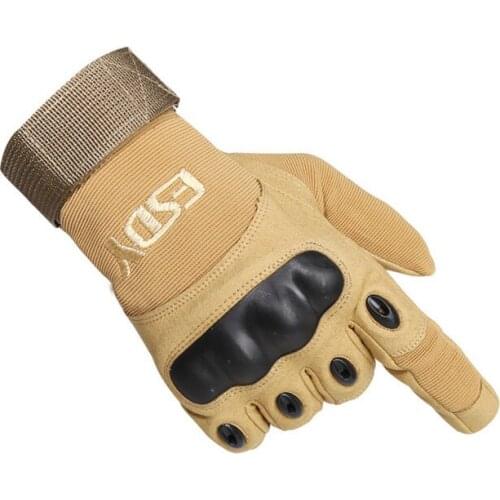 Outdoors Anti-wear Hands Protector Army Climbing Camping Trainning Mountaineering Full Fingers Fight Shooting Hunting Gloves