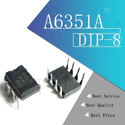 10pcs/lot A6351 STR-A6351A DIP-8