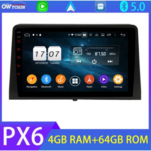 10.1" Android 10 PX6 4G+64G Car Multimedia Player For Peugeot Partner Citroen Berlingo Toyota ProAce City GPS Radio CarPlay DSP