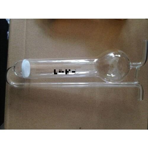 50ml White U-shaped Porous Glass Plate Absorption Tube U-shaped Porous Glass Plate Absorption Bottle Air Collection