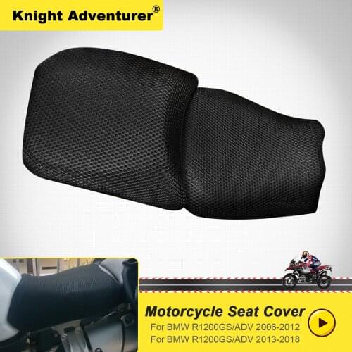 Hot Sell Motorcycle Protecting Cushion Seat Cover For BMW R1200GS R 1200 GS LC ADV Adventure Fabric Saddle Seat Cover Accessorie