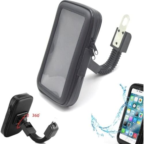 For TDM 900 850 xjr400 fjr1300 xjr1200 Motorcycle GPS Navigation Frame Mobile Phone Mount Bracket Waterproof mobile phone bag