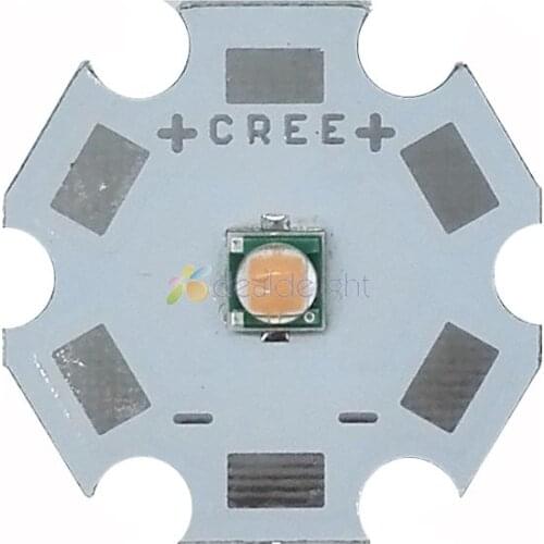 100PCS Epistar 3535 3W Full Spectrum 400nm-840nm Plant Grow Light Source With 16mm Or 20mm PCB Wholesale