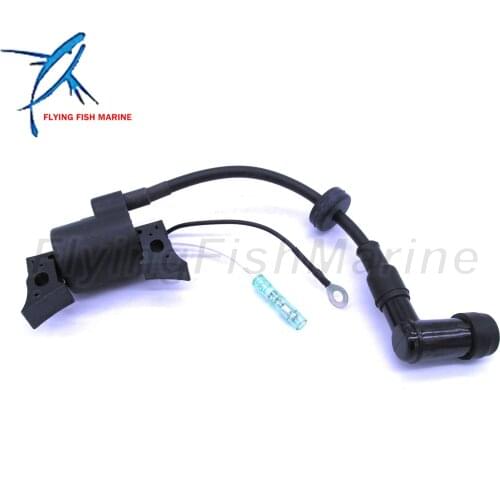 Boat Motor Ignition Coil Assy F2.6-04000600 for Parsun HDX 4-Stroke F2.6 F2.6BM Outboard Engine, High Pressure Coil
